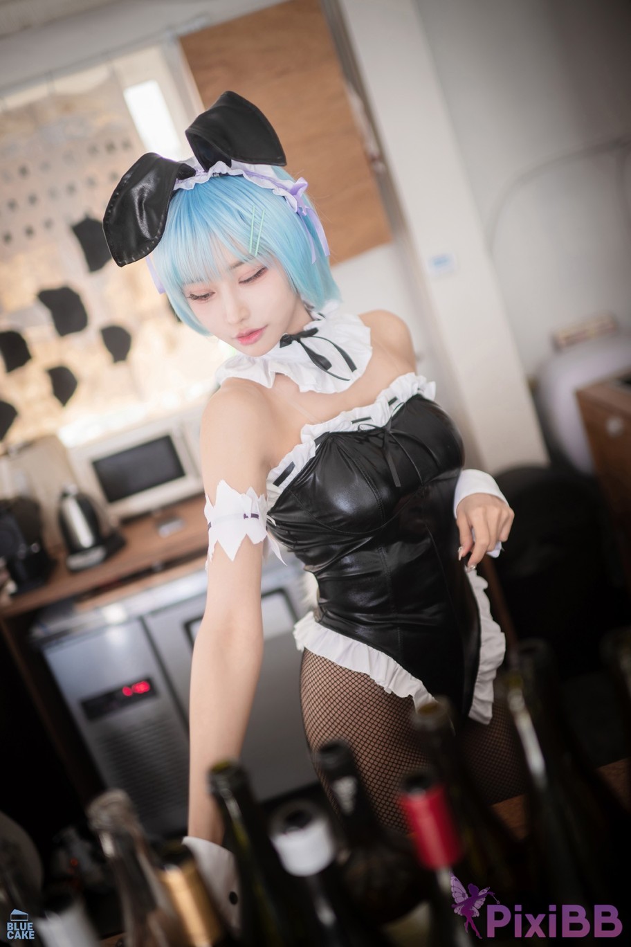 BLUECAKE YeonYu Vol.02 MY MASTER Maid RED.Ver PixiBB.COM 006