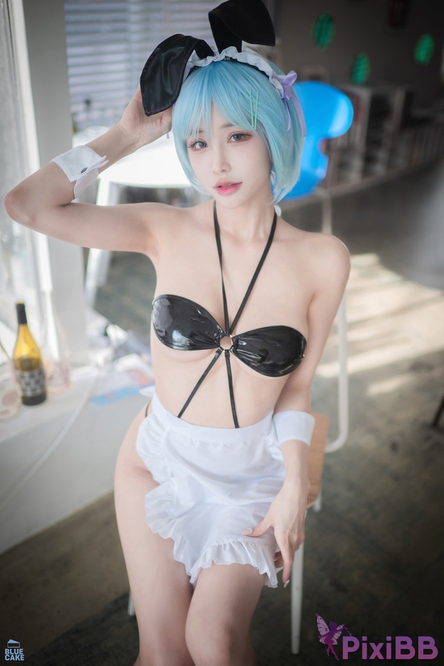 BLUECAKE YeonYu Vol.02 MY MASTER Maid RED.Ver PixiBB.COM 052