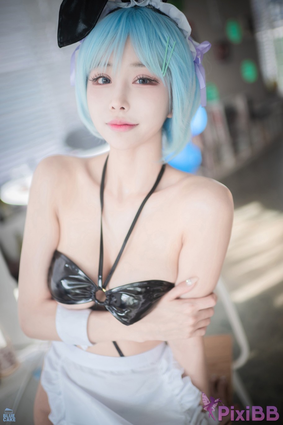 BLUECAKE YeonYu Vol.02 MY MASTER Maid RED.Ver PixiBB.COM 057