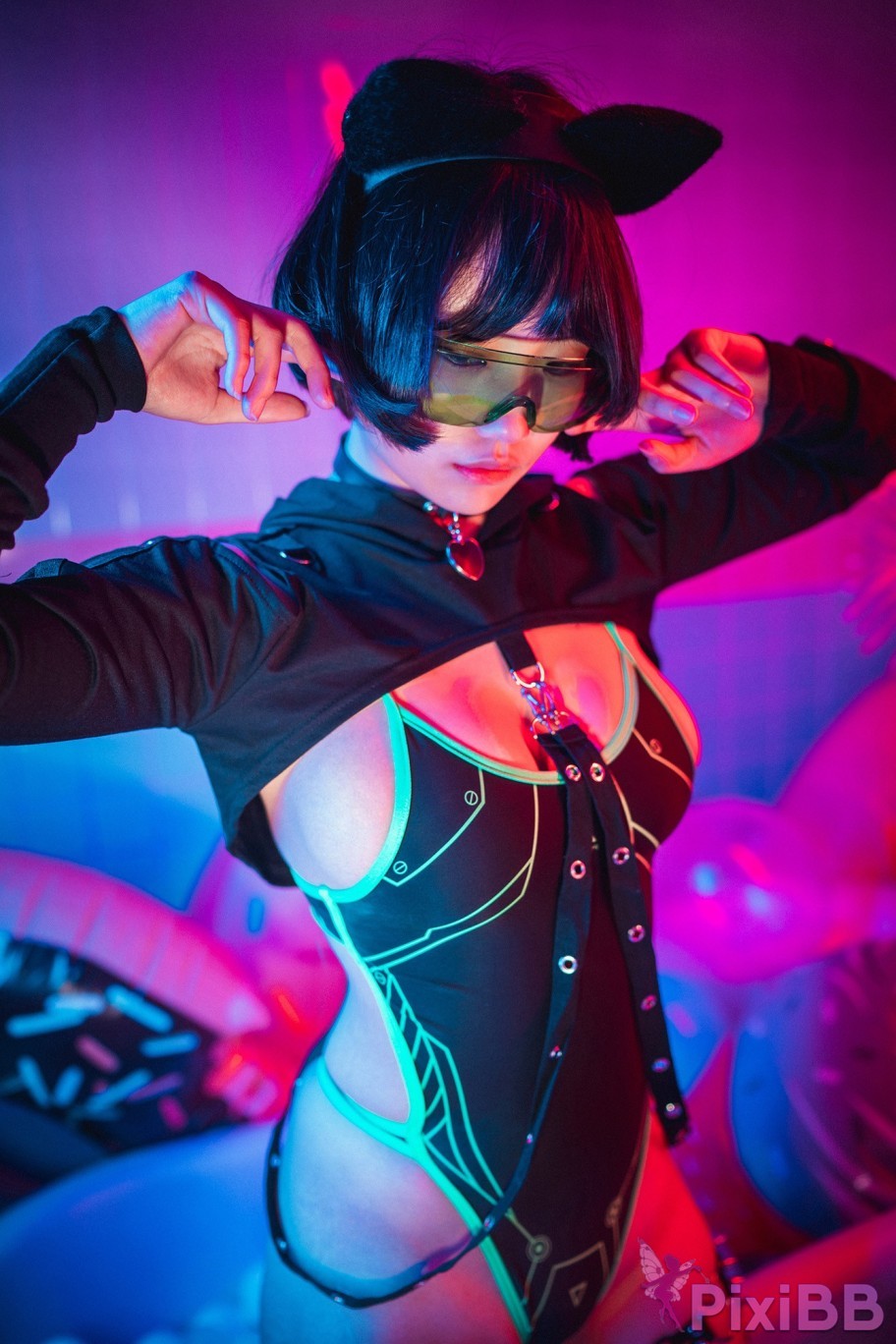 DJAWA Photo Cyberpunk Girl Mimmi PixiBB.COM 021