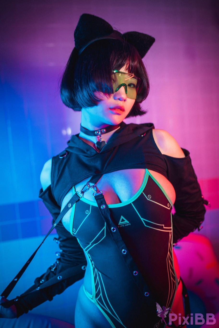 DJAWA Photo Cyberpunk Girl Mimmi PixiBB.COM 025