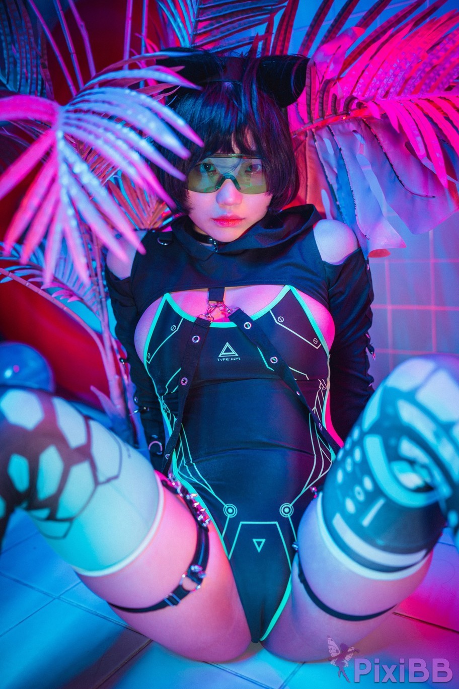 DJAWA Photo Cyberpunk Girl Mimmi PixiBB.COM 027