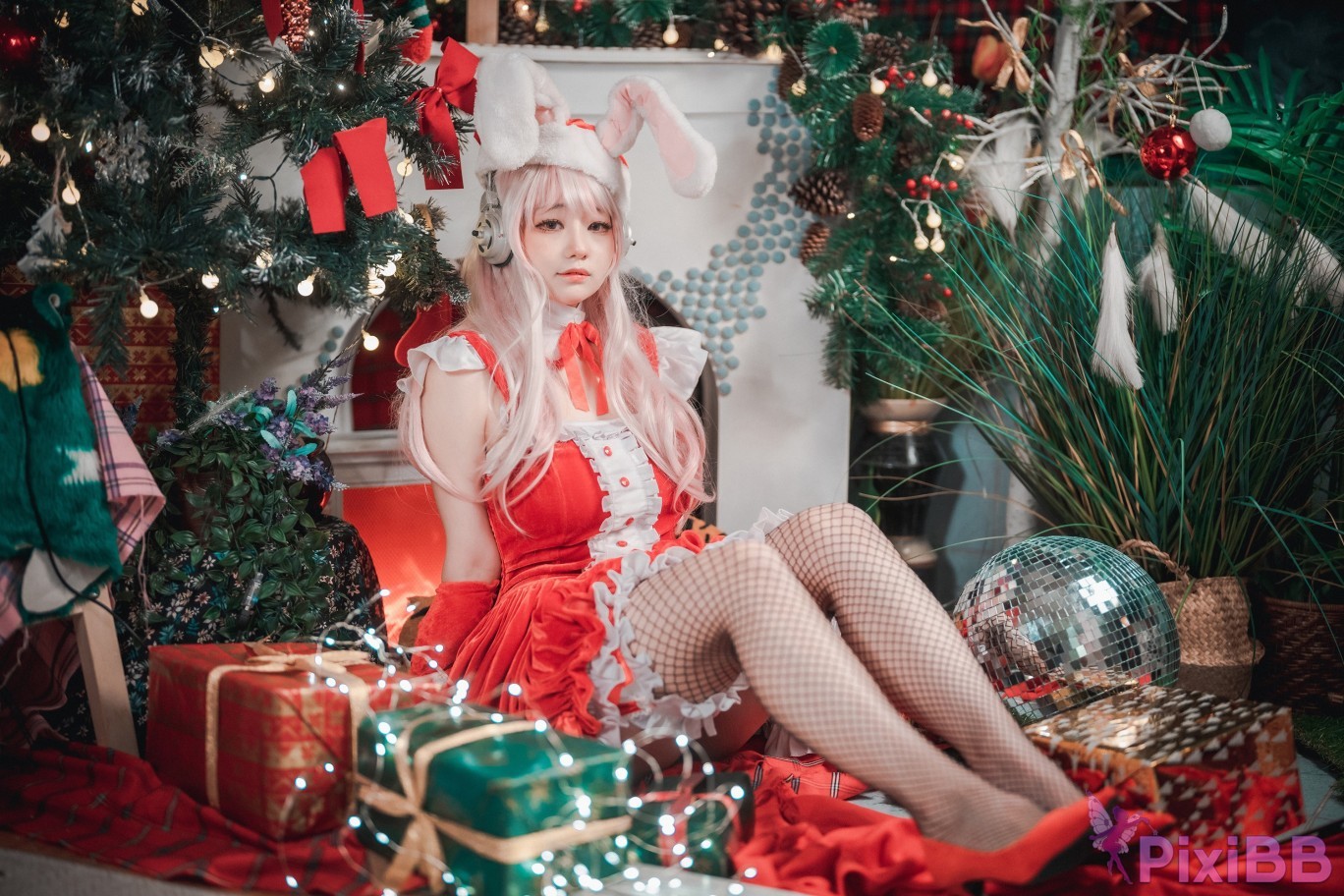 DJAWA Photo Mimmi Christmas Special 2022 Super Sonico PixiBB.COM 003