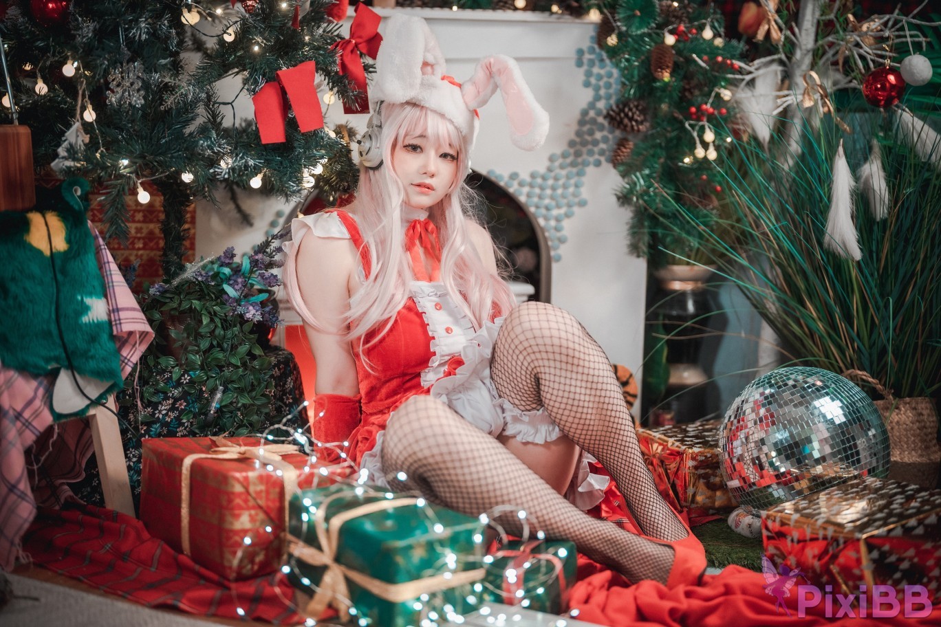 DJAWA Photo Mimmi Christmas Special 2022 Super Sonico PixiBB.COM 004