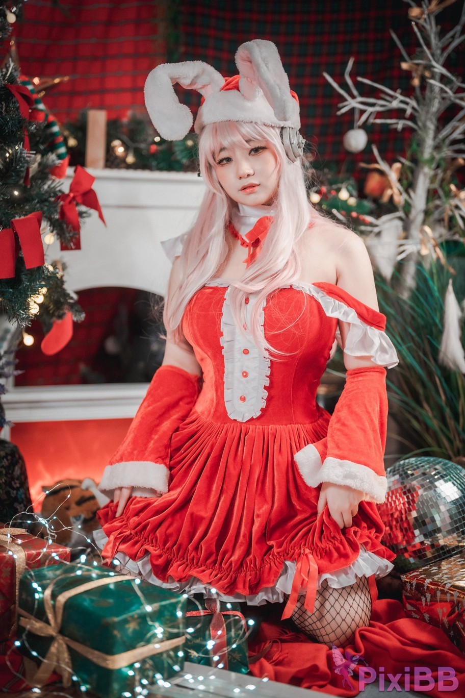 DJAWA Photo Mimmi Christmas Special 2022 Super Sonico PixiBB.COM 006