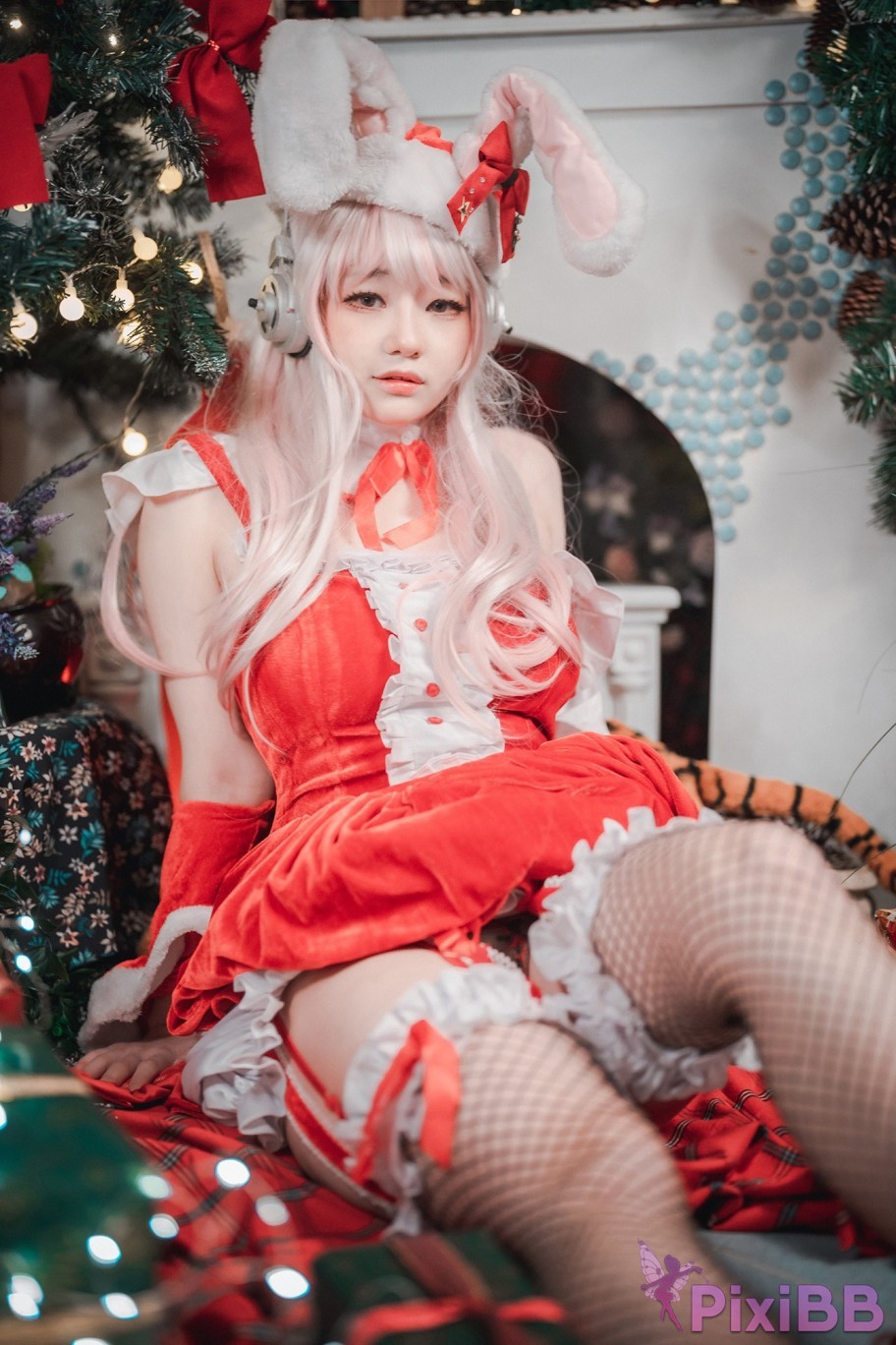 DJAWA Photo Mimmi Christmas Special 2022 Super Sonico PixiBB.COM 015