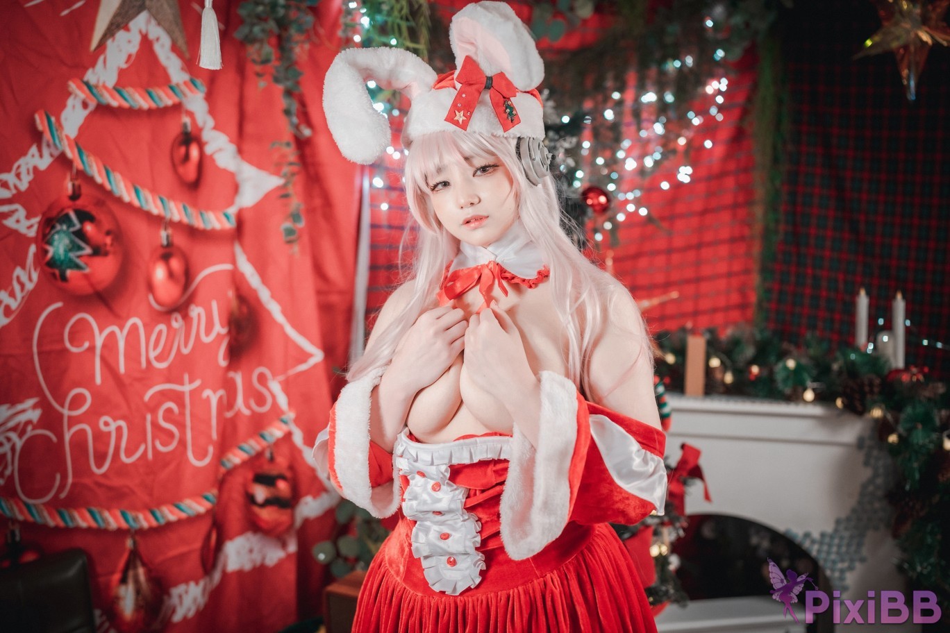 DJAWA Photo Mimmi Christmas Special 2022 Super Sonico PixiBB.COM 063