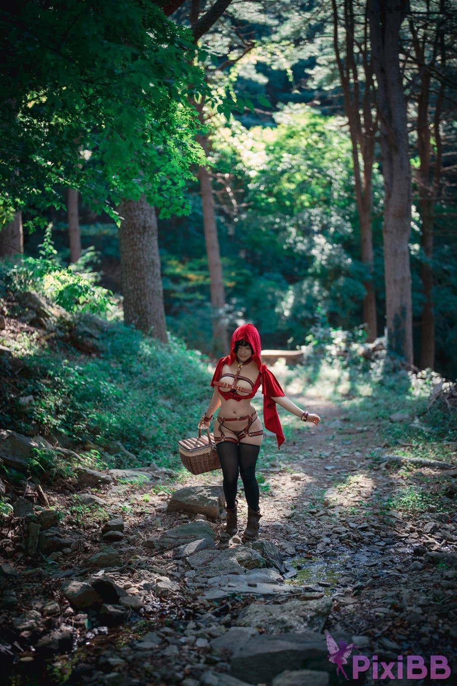 DJAWA Photo Mimmi Naughty Red Hiring Hood PixiBB.COM 073