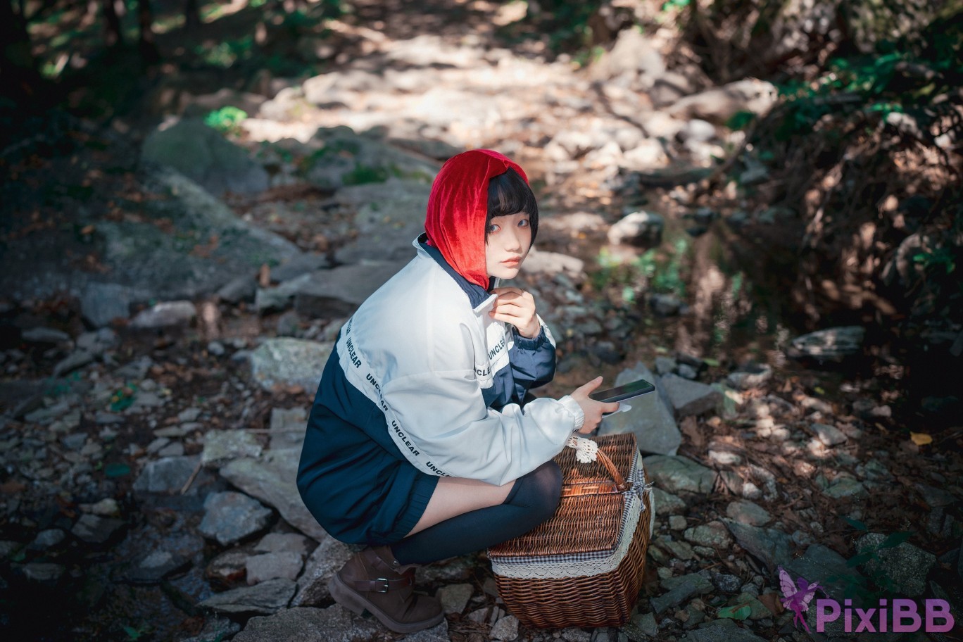 DJAWA Photo Mimmi Naughty Red Hiring Hood PixiBB.COM 111