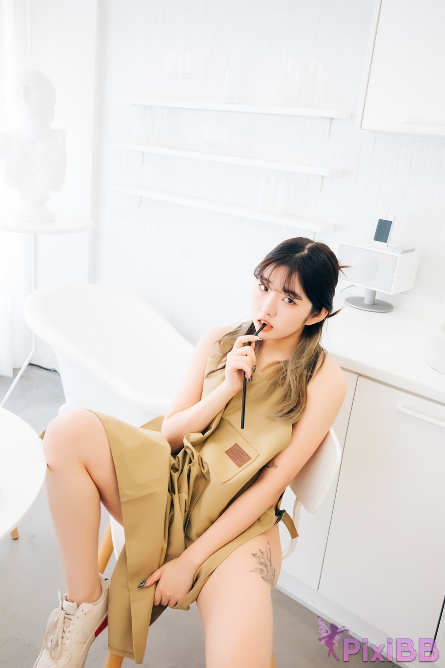 Loozy Sonson Nude Apron PixiBB.COM 065