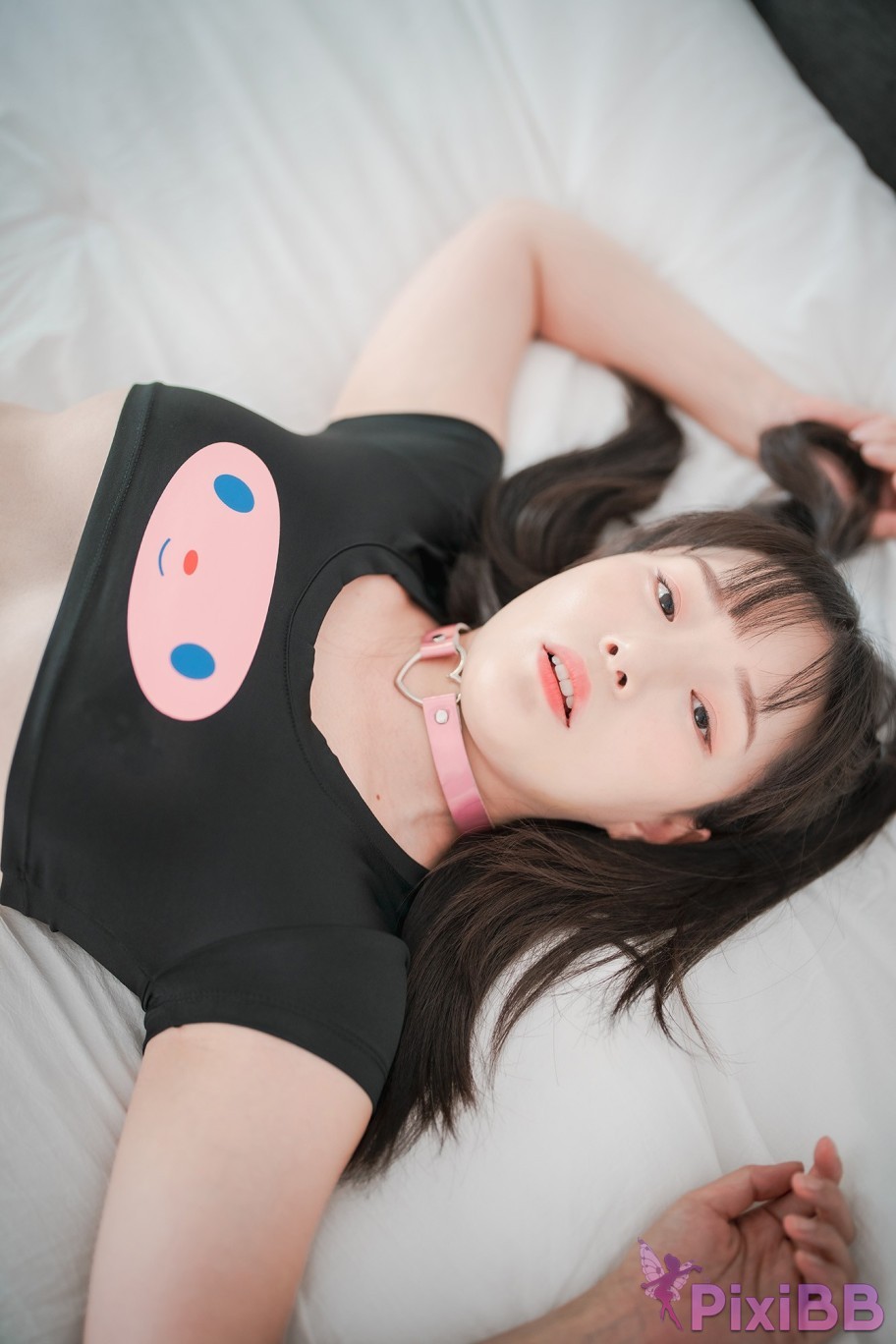 DJAWA Photo Pia Black Puppy Girl Full.Ver PixiBB.COM 046