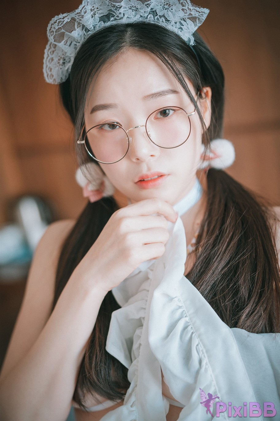 DJAWA Photo Pia Sheer Chiffon Apron PixiBB.COM 041