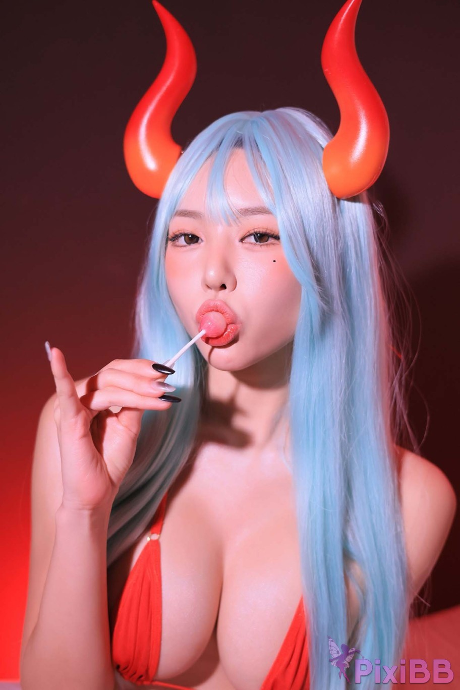 Dongeuran round Red Succubus PixiBB.COM 190