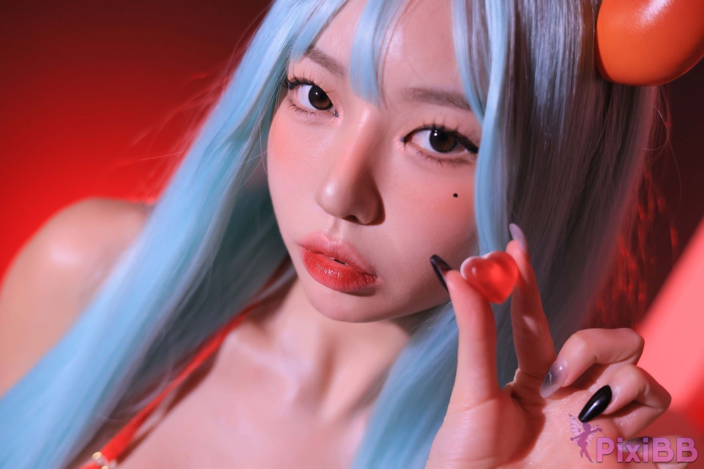 Dongeuran round Red Succubus PixiBB.COM 223